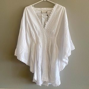NWT beach dress cover up, size medium